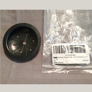 3-1/8 inch CleeSink Kitchen Garbage Disposal Splash Guard Sink Baffle (1 Pack)